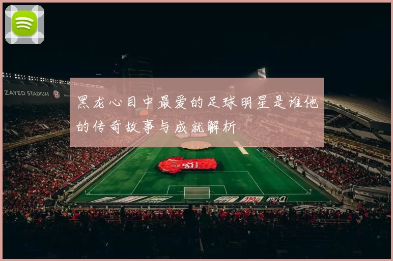 黑龙心目中最爱的足球明星是谁他的传奇故事与成就解析